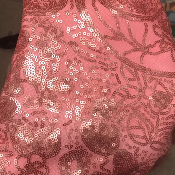 Light pink/ gold dress super cute - Picture 4 of 5